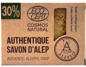ALEPEO Savon d'Alep Authentique 30% - 200 g