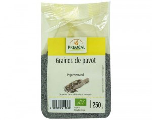 PRIMEAL Graines de Pavot - 250g