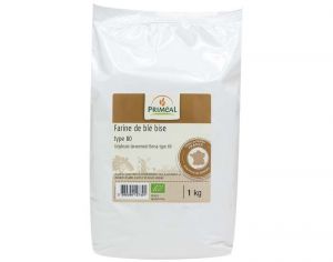 PRIMEAL Farine Bise de Blé T80 1kg