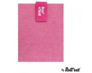 ROLL EAT Emballage Réutilisable et Lavable Roc'N Roll Rose