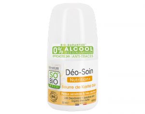 SO'BIO Déodorant Nutrition+ Karité - 50 ml