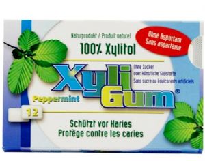 XYLI GUM Chewing-Gum 100% de Xylitol - Menthe Poivrée