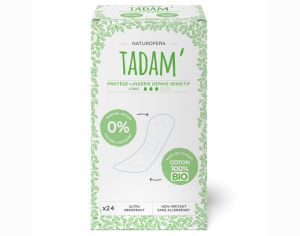 TADAM Protège-lingeries Dermo-Sensitifs - 24 unités Long