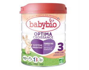BABYBIO Croissance Optima 3 - Ds 10 mois - 800g