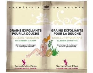 SECRETS DES FEES Grains Exfoliants Douceurs Hydratants - 2x2,5g
