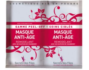  SECRETS DES FEES Masque Peel-Off Anti-âge Remodelant - 2x8g