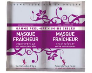 SECRETS DES FEES Masque Fraîcheur Coup D'éclat - 2x8g
