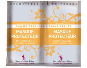 SECRETS DES FEES Masque Peel-off Protecteur Nourrissant - 2x8g