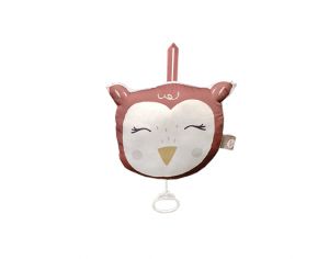 CAROTTE & CIE Coussin Musical - Hibou Hey Jude