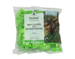 OXFAM Bonbons Biologiques à la Menthe - Sachet 100g