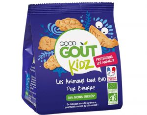 GOOD GOUT Kidz Biscuit Animaux Pur Beurre - 120g - Dès 3 ans