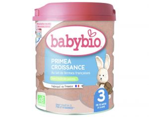 BABYBIO Croissance Priméa 3 - Dès 10 mois - 800g