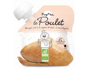 POPOTE Le Poulet - Lot de 10 gourdes - Dès 6 mois
