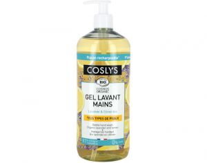 COSLYS Gel Lavant Mains Lavande et Citron Bio 1 L