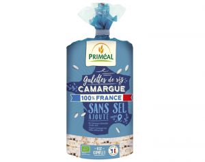 PRIMEAL Galettes de Riz de Camargue Sans Sel - 130 g