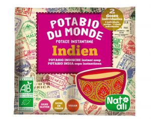 NAT-ALI Potabio Potage Indien - 2 x 8.5 g 