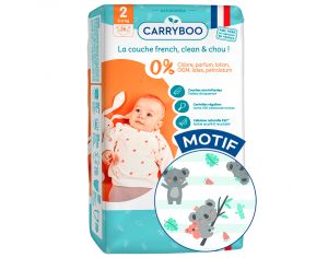 CARRYBOO Pack économique - Couches Ecologiques French, Clean & Chou