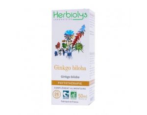 HERBIOLYS Ginkgo Biloba Bio - 50 ml
