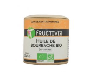 FRUCTIVIA Bourrache Bio huile 60 capsules de 500 mg